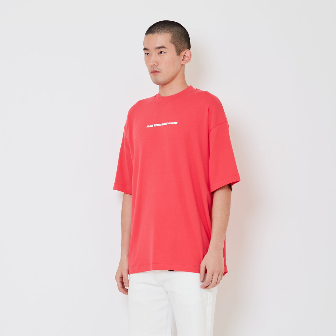 Men Printed Oversized Tee - SM2410205