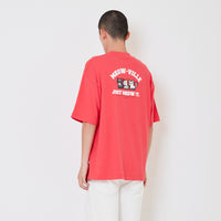 Men Printed Oversized Tee - SM2410205