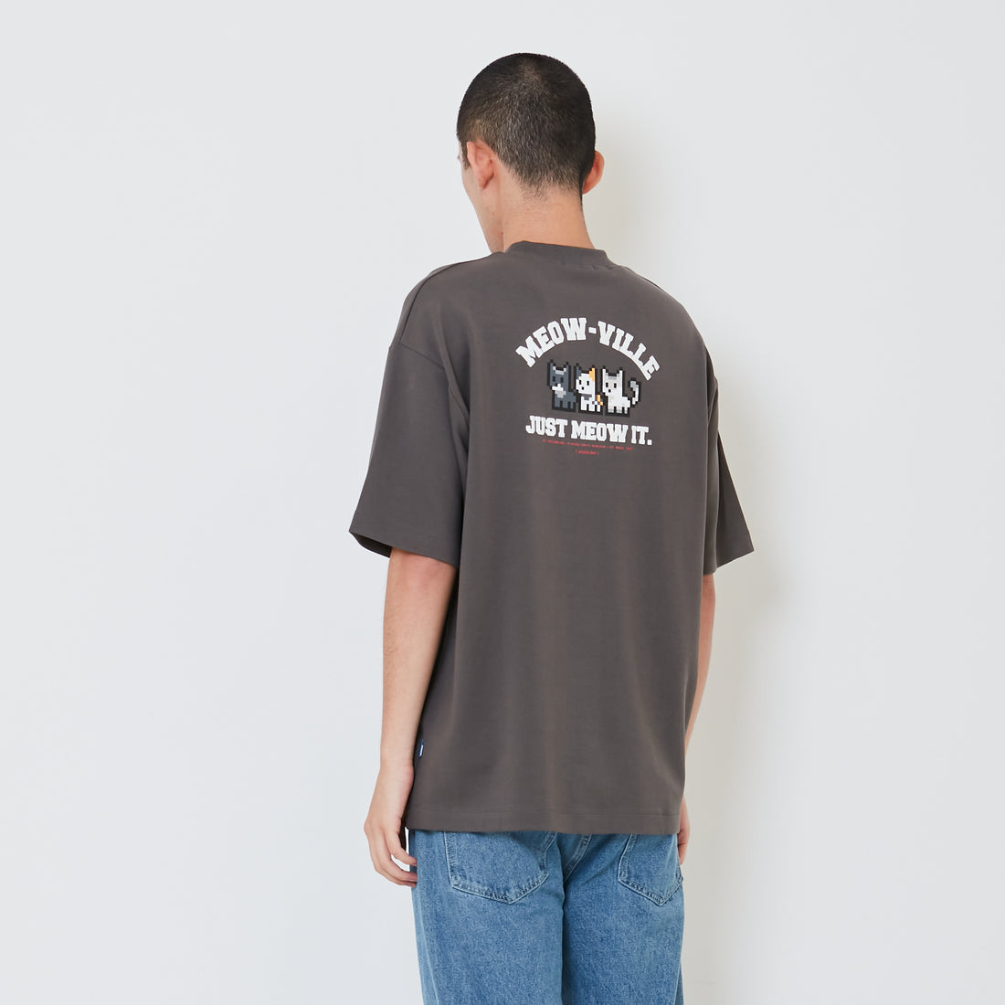 Men Printed Oversized Tee - SM2410205