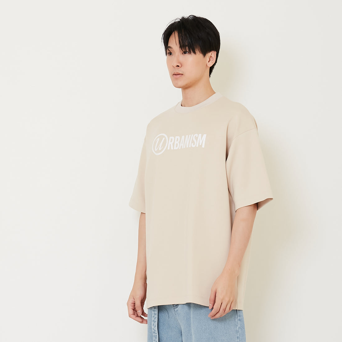 Men Oversized Printed Neoprene Top - SM2410207