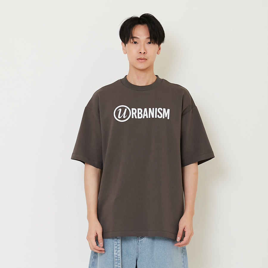 Men Oversized Printed Neoprene Top - SM2410207