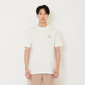 Men Graphic Tee - Off White - SM2410264A