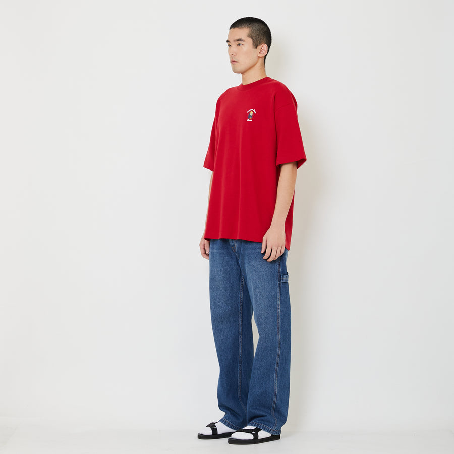 Men Embroidery Oversized Tee - SM2411187