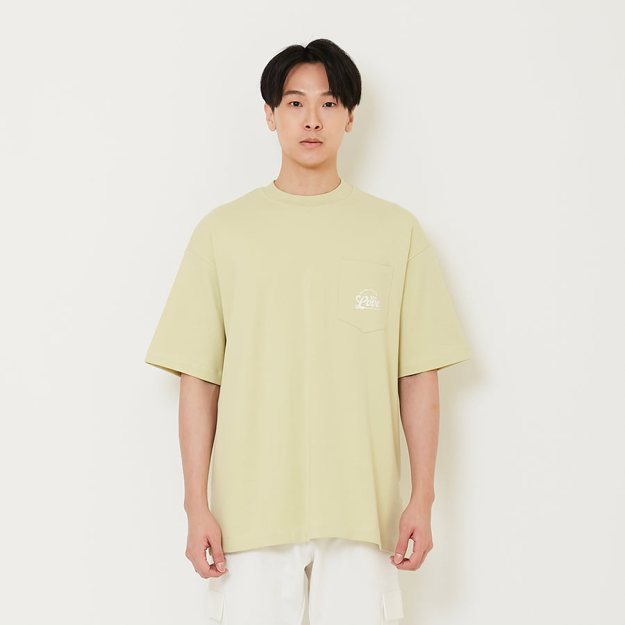 Men Printed Oversized Tee - SM2411215