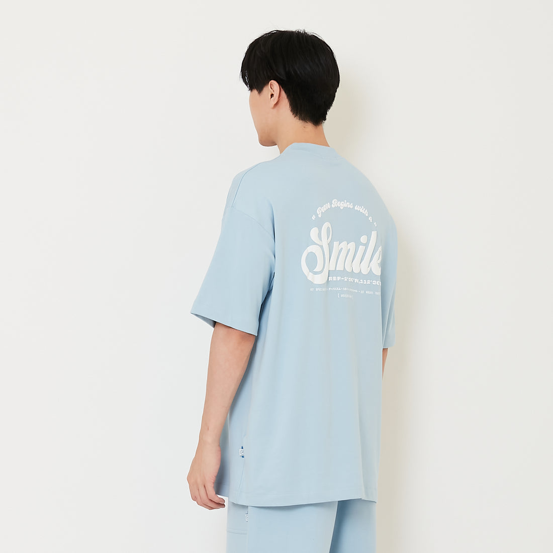 Men Printed Oversized Tee - SM2411215