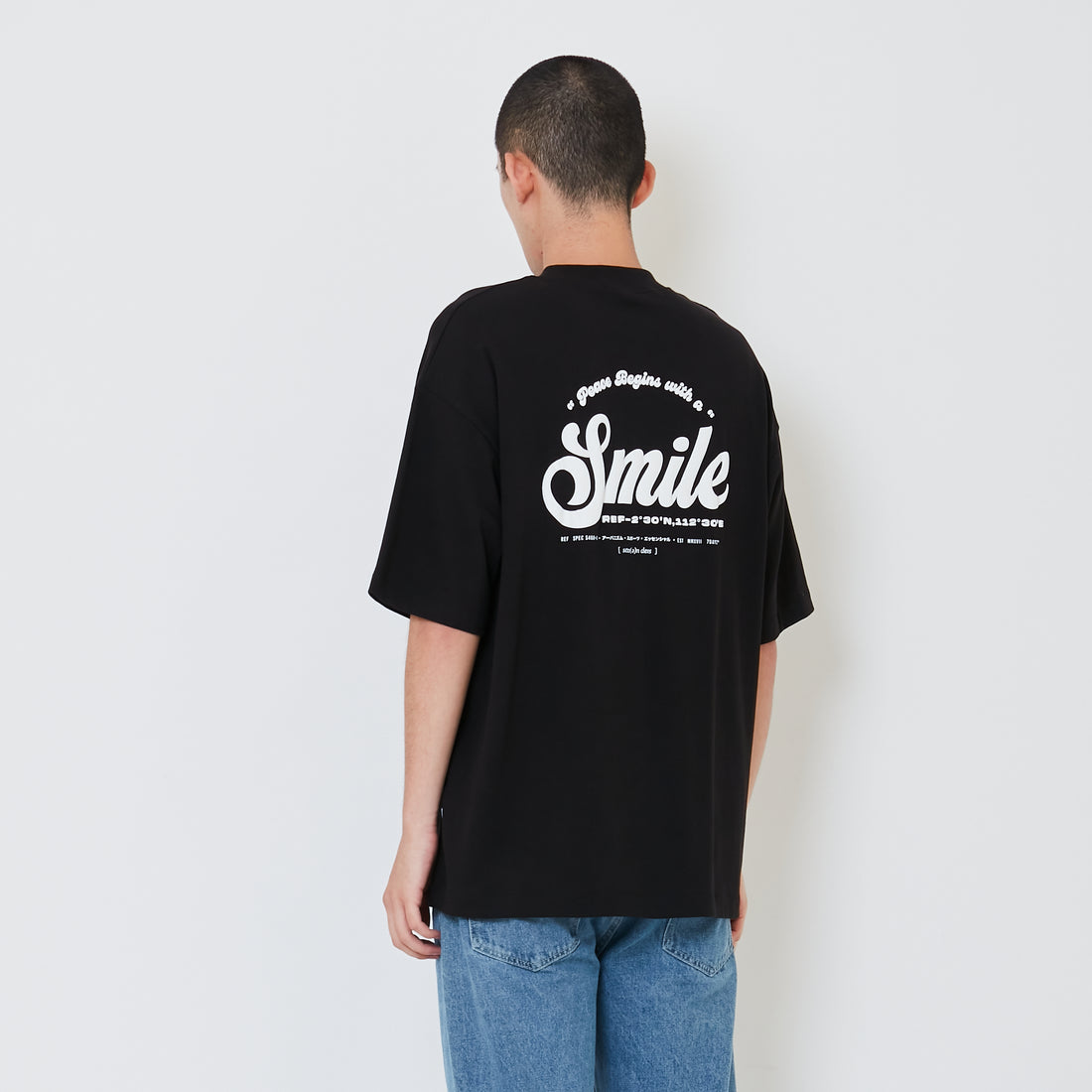 Men Printed Oversized Tee - SM2411215