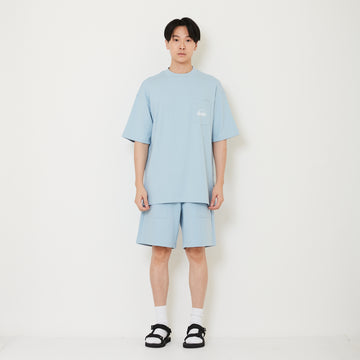 Men Sweat-Shorts - Blue - SM2411221C