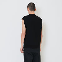 Men Vest Top - Black - SM2411222B