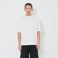 Men Oversized Tee - Off White - SM2411227A