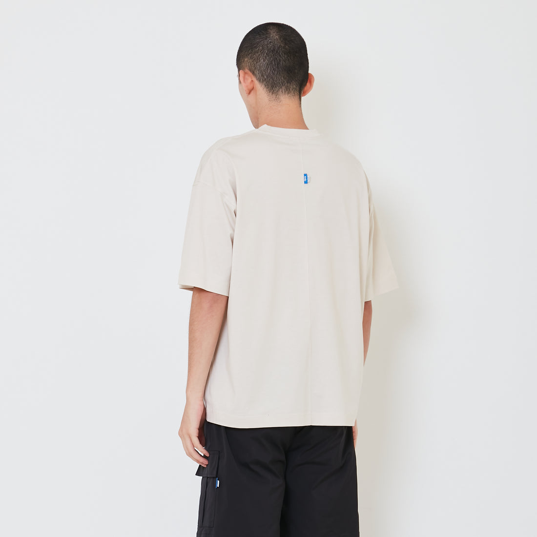 Men Oversized Tee - Sand - SM2411227B