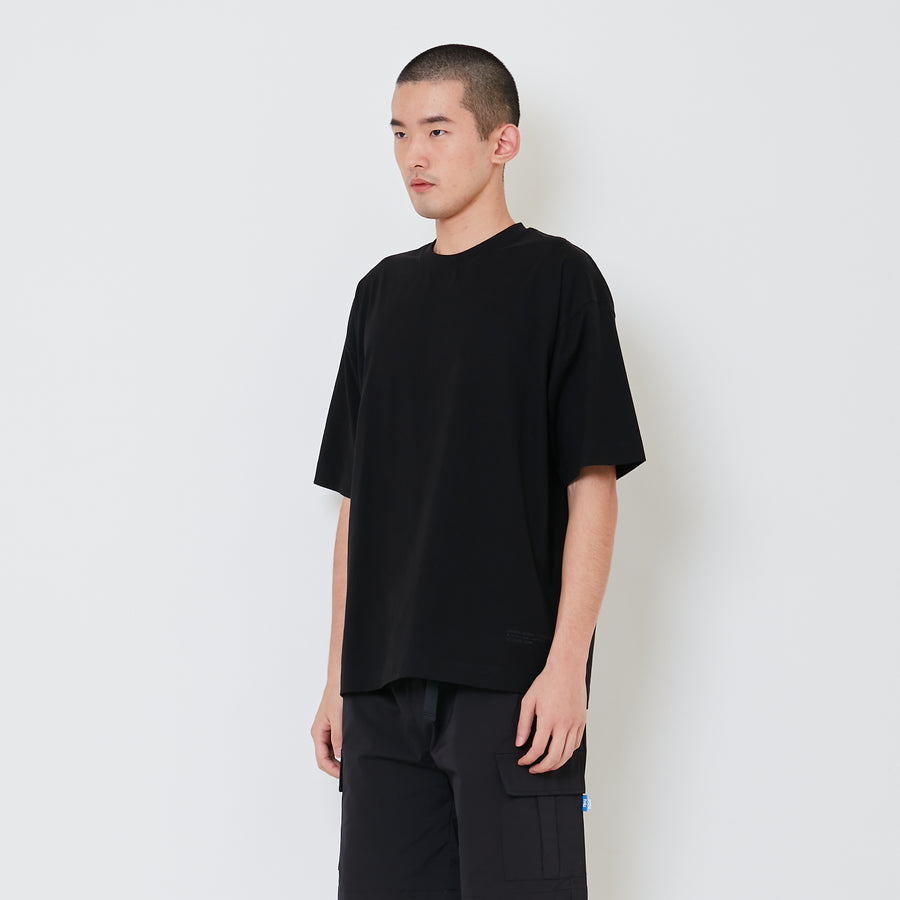 Men Oversized Tee - Black - SM2411227D