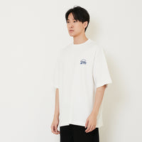 Men Printed Oversized Tee - Off White - SM2411229A