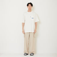 Men Nylon Cargo Long Pants - Beige - SM2411241A