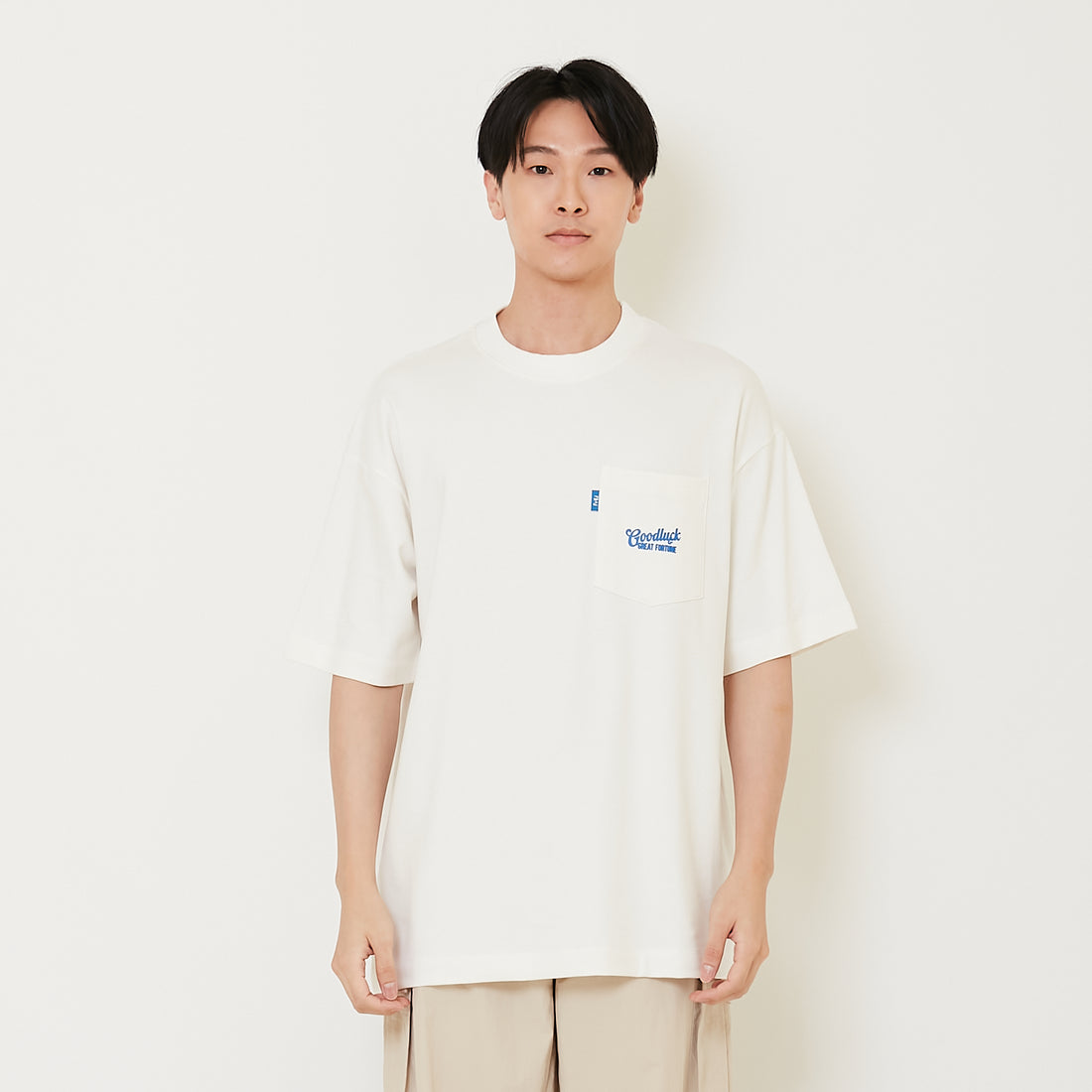 Men Printed Oversized Tee - SM2412244