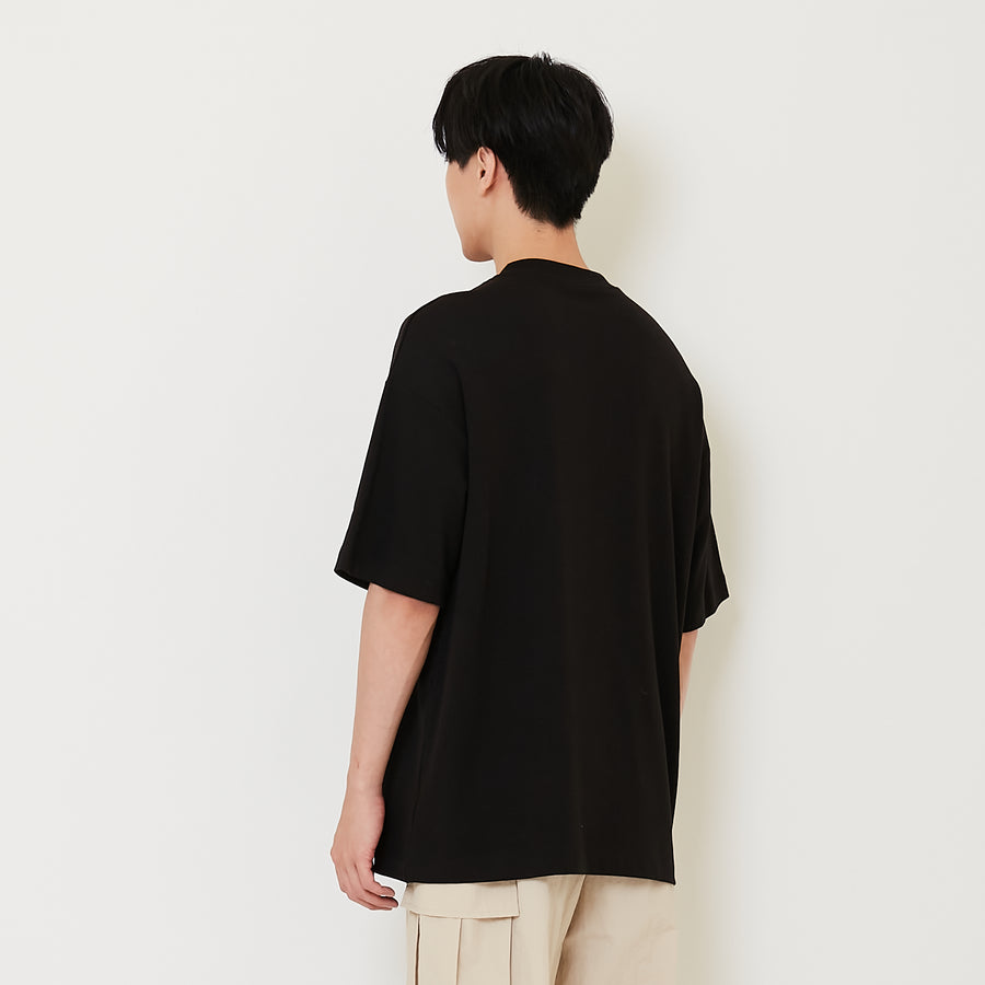 Men Printed Oversized Tee - SM2412244