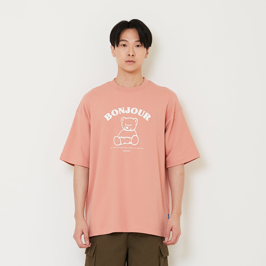 Men Printed Oversized Tee - SM2412245