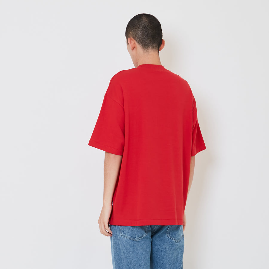 Men Printed Oversized Tee - SM2412245