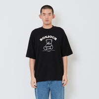 Men Printed Oversized Tee - SM2412245