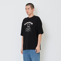 Men Printed Oversized Tee - SM2412245