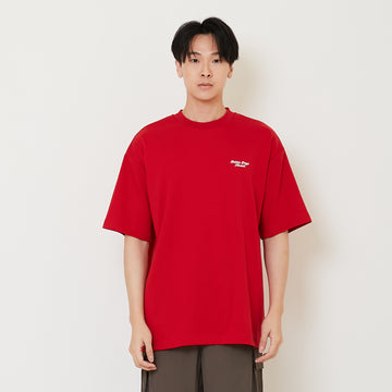 Men Embroidery Oversized Tee - SM2412246