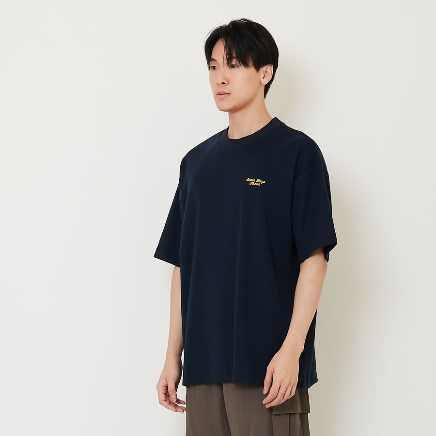 Men Embroidery Oversized Tee - SM2412246