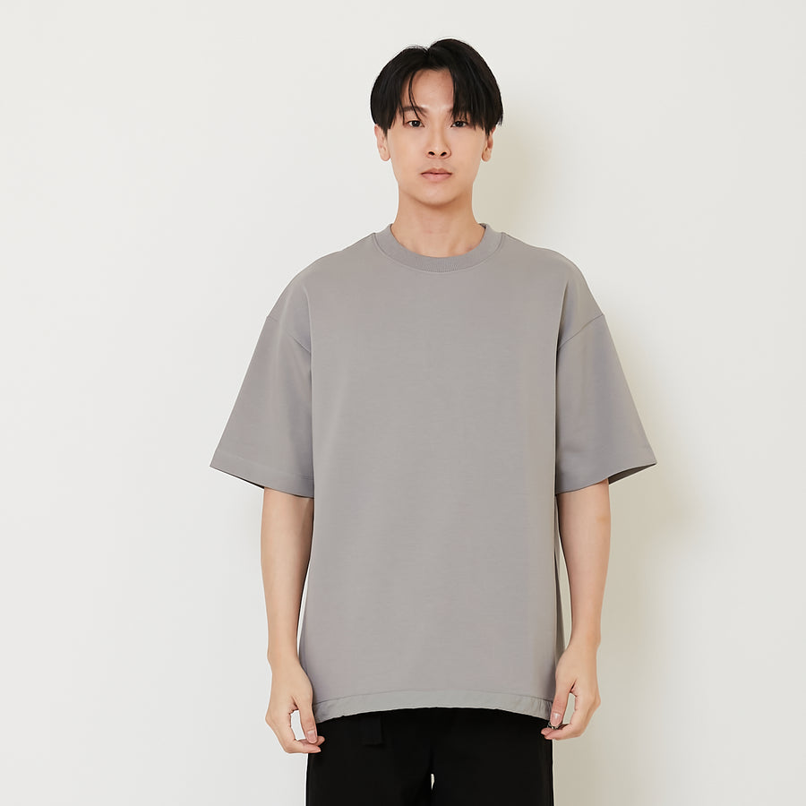 Men Oversized Printed Neoprene Top - SM2412249