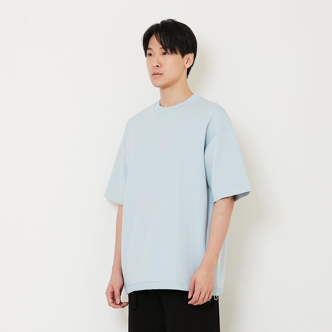 Men Oversized Printed Neoprene Top - SM2412249