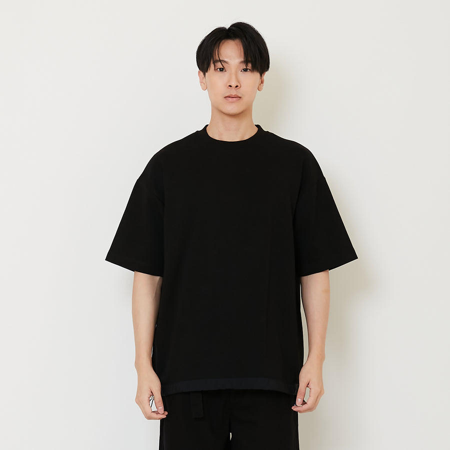 Men Oversized Printed Neoprene Top - SM2412249