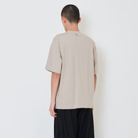 Men Detachable Patch Pocket Oversized Top - Light Grey - SM2412250B