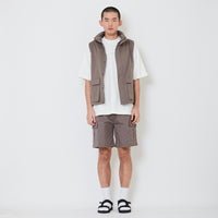 Men Nylon Shorts - Grey - SM2412252C