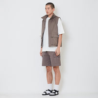 Men Nylon Shorts - Grey - SM2412252C