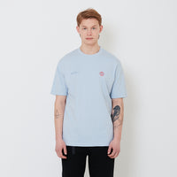 Men Graphic Tee - Light Blue - SM2412266C