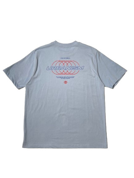 Men Graphic Tee - Light Blue - SM2412266C