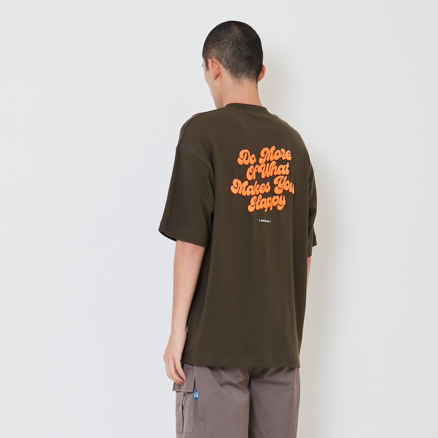 Men Printed Oversized Tee - SM2412267