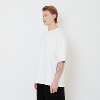 Men Hybrid Oversized Tee - Off White - SM2501009A