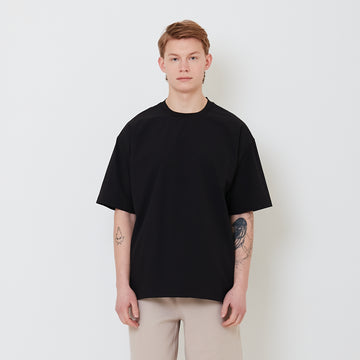 Men Oversized Tee - Black - SM2501012D