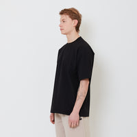 Men Oversized Tee - Black - SM2501012D