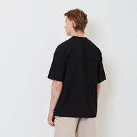 Men Oversized Tee - Black - SM2501012D