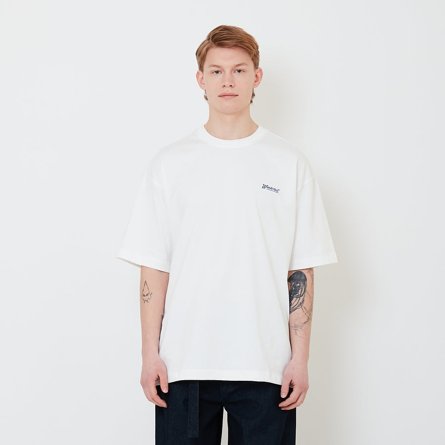 Men Oversized Polo Tee - Off White - SM2503048A