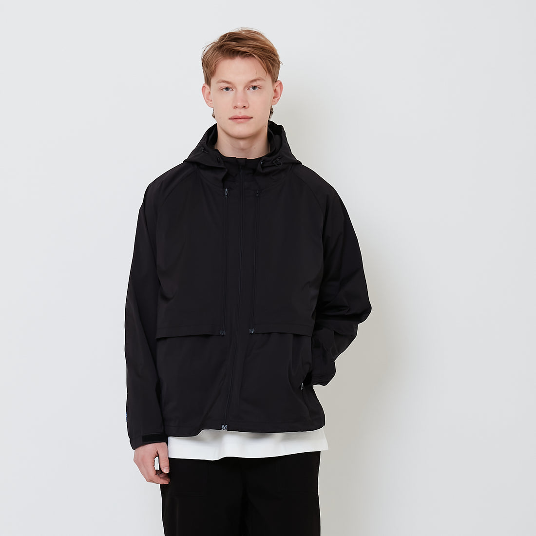 Men Detachable Parka - Black - SM2503065B