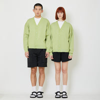 Adult Genderless Oversized Cardigan - Avocado - SU2408004A