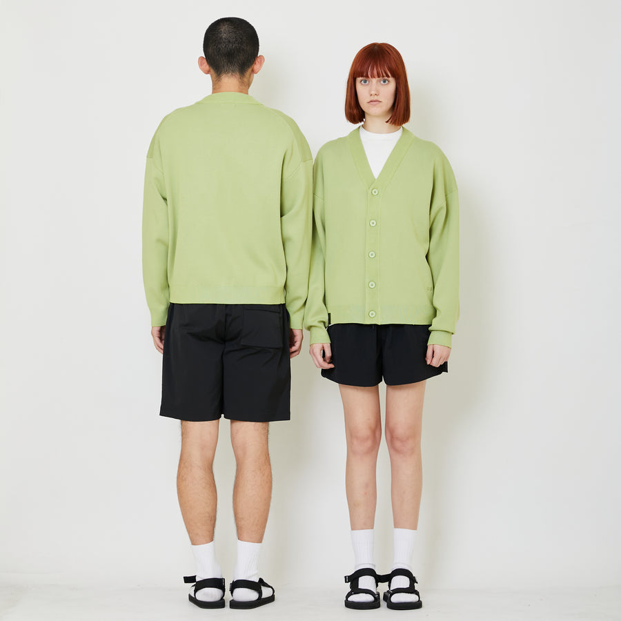 Adult Genderless Oversized Cardigan - Avocado - SU2408004A