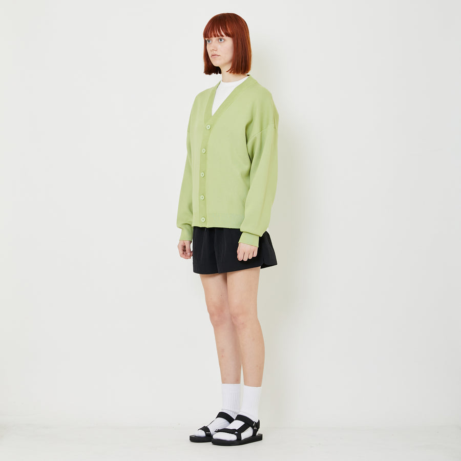 Adult Genderless Oversized Cardigan - Avocado - SU2408004A