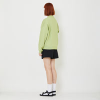 Adult Genderless Oversized Cardigan - Avocado - SU2408004A