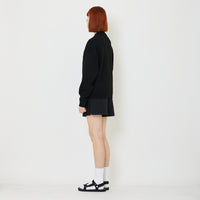 Adult Genderless Oversized Cardigan - Black - SU2408004C