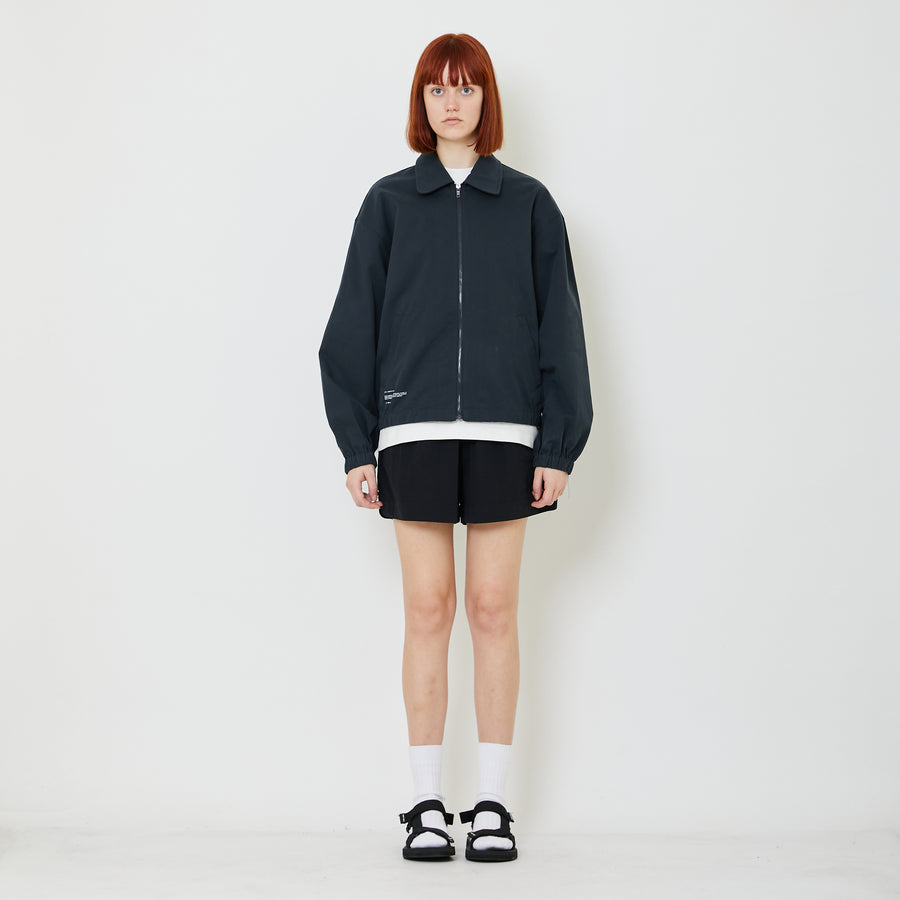 Adult Genderless Cropped Jacket - Navy - SU2408005C