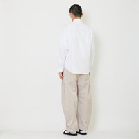 Adult Genderless Oversized Shirt - Off White - SU2408006A