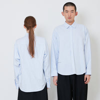 Adult Genderless Oversized Shirt - Light Blue - SU2408006B