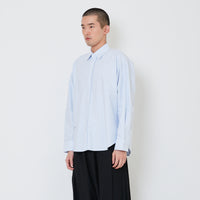 Adult Genderless Oversized Shirt - Light Blue - SU2408006B