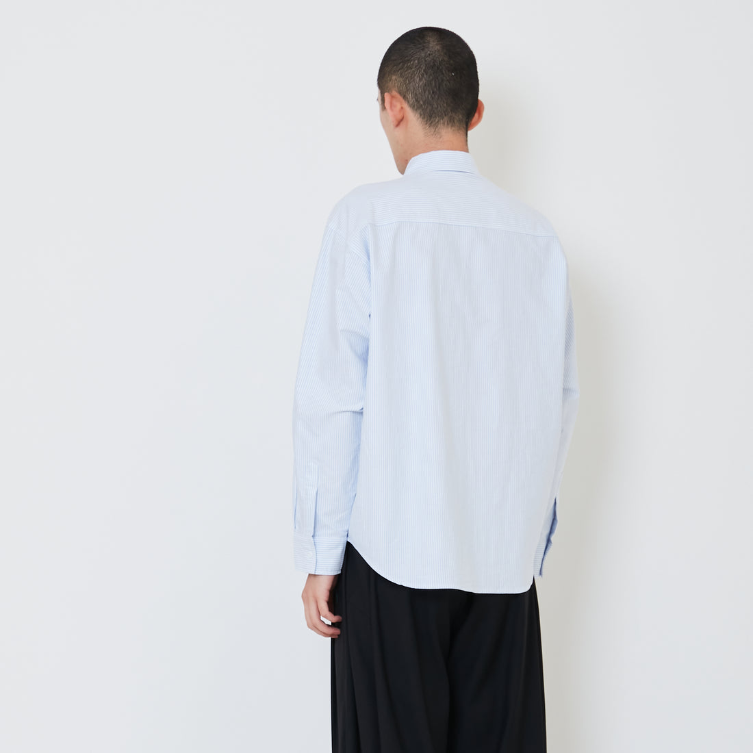 Adult Genderless Oversized Shirt - Light Blue - SU2408006B